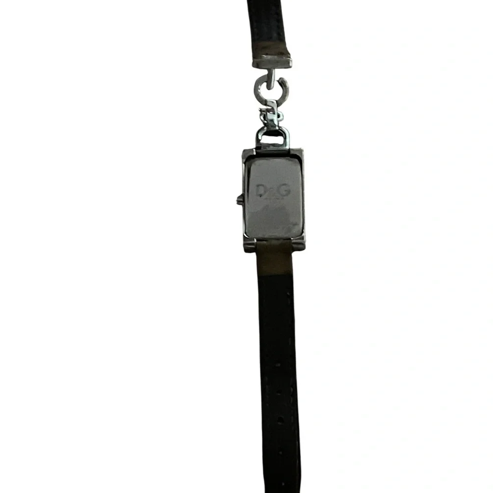 D&C Milano DW0264 Women's Silver Watch with Brown Strap